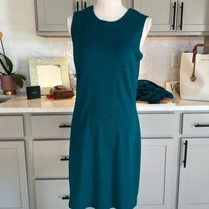 Chaya Vintage Two-Piece Sweater Jade Dress Sleeveless Dress with Cardigan Medium